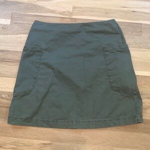 A new day Mini Skirt w/ Big Cargo Side Pockets Olive Green Women’s 2